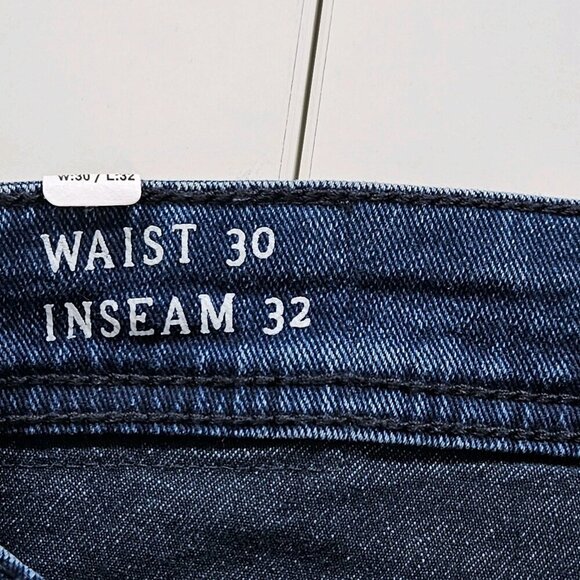 Only & Sons Jeans Men 30x32 (31) Blue Button Fly Skinny Cotton 22005280 Preppy - Picture 10 of 16